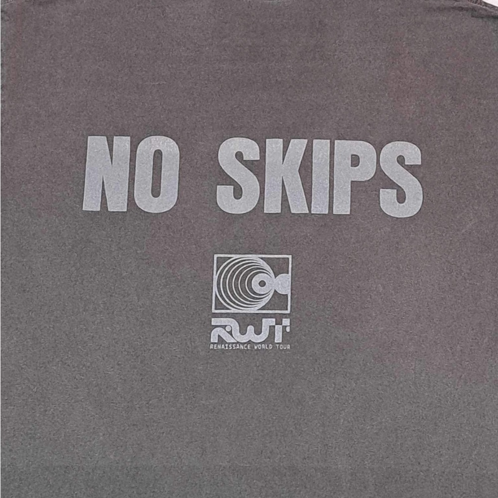 Beyoncé "No Skips - Holographic Hourse" Renaissance Tour OFFICIAL T-Shir… - Picture 7 of 7